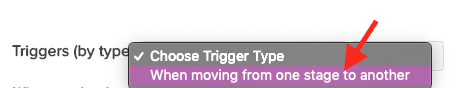 trigger type